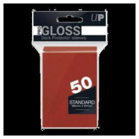 50 Ultra PRO Deck Protector Sleeves (Red)