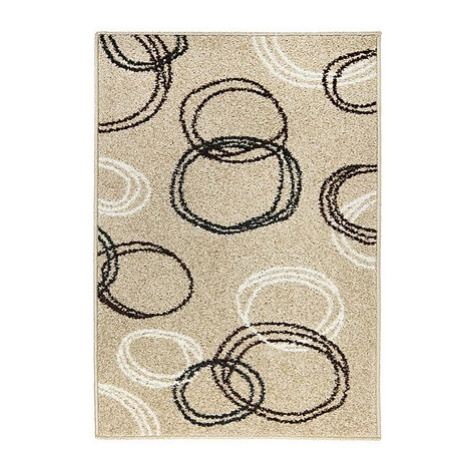 Oriental Weavers, Kusový koberec Lotto 290 FM7 Y, 240x340, béžová, chodba / předsíň