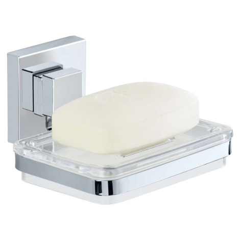 Samodržící miska na mýdlo Wenko Vacuum-Loc, 12 x 12 cm