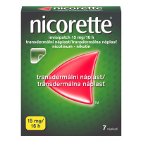 Nicorette Invisipatch 15mg/16h transdermální náplast 7ks