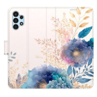 iSaprio flip pouzdro Ornamental Flowers 03 pro Samsung Galaxy A13 / A13 5G