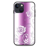 TopQ iPhone 13 mini silikon Abstract Roses 65445