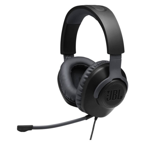 Herní sluchátka JBL Quantum 100 / 100 dB / 32 ohm / 3,5 mm jack / černá Varianta: ivi1