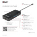 Club3D hub USB-C, 7-in-1 hub s 2x HDMI, 2x USB Gen1 Type-A, 1x RJ45, 1x 3.5mm audio, 1x USB Gen1