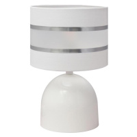 Stolní lampa HELEN 1xE27/15W/230V bílá