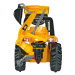 Šlapací traktor CAT s přední i zadní lžící Rolly Toys 813001