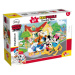 Oboustranné puzzle, 60 dílků. Supermaxi Mickey Mouse 66728 LISCIANI