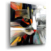 Skleněný obraz Insigne Abstract Cat, 60 x 60 cm