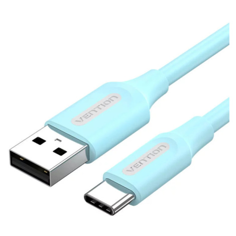 Kabel Vention USB 2.0 A to USB-C 3A cable 1.5m COKSG light blue