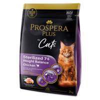 PROSPERA PLUS Sterilized 7+Chicken Weight Balance Krmivo pro kočky 1 kus, Hmotnost balení (g): 2