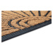 Hanse Home Collection koberce Rohožka Mix Mats Cocos 105685 - na ven i na doma - 45x75 půlkruh c