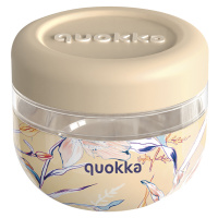 QUOKKA - Plastová nádoba na jídlo Bubble Vintage Floral 500 ml