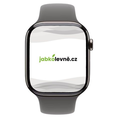 Apple Watch Series 10 46mm Cellular (Stav A) Přírodní titan s modrým sportovním řemínkem MR9V3QC