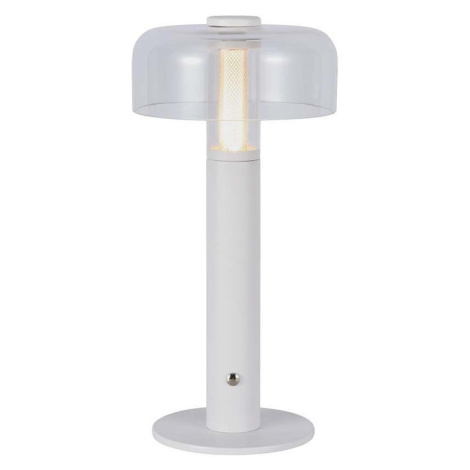 LED Stmívatelná dobíjecí stolní lampa LED/1W/5V 3000K 1800 mAh bílá Donoci