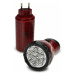 Solight nabíjecí LED svítilna, plug-in, Pb 800mAh, 9x LED, červenočerná WN10
