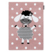 Dywany Łuszczów Dětský kusový koberec Petit Dolly sheep pink - 200x290 cm