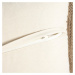 Dekorační polštář s výplní | ARVI | s jutovým lemem ecru | 45x45 cm | 840512 Homla