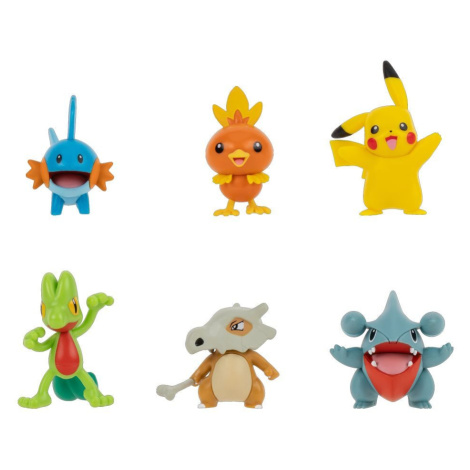 Orbico Pokemon sada 6 figurek