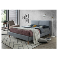 Čalouněná postel ACOMA 160 x 200 cm šedá