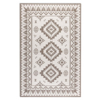 Krémovo-hnědý venkovní koberec 200x290 cm Gemini – Elle Decoration