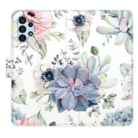 iSaprio flip pouzdro Succulents pro Samsung Galaxy A13 / A13 5G