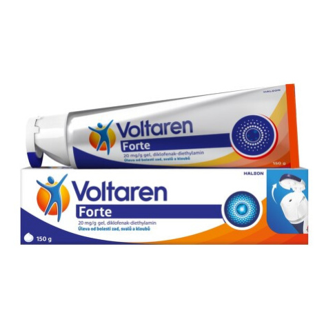 Voltaren Forte 20 mg/g gel proti bolesti 150g