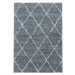 Ayyildiz koberce AKCE: 160x230 cm Kusový koberec Alvor Shaggy 3401 grey - 160x230 cm