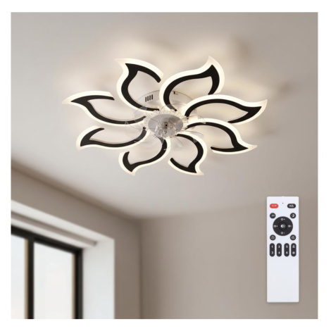 Brilagi - LED Stmívatelný stropní látor LED/44W/230V pr. 90 cm černá + DO WF-OSD-115-BLK