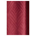 Dekorační závěs s řasící páskou LEAF TAPE vínová 140x250 cm (cena za 1 kus) MyBestHome