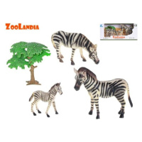 Zoolandia Zebra s mláďaty a doplňky