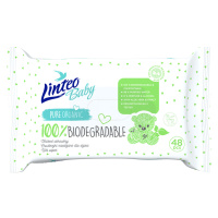 LINTEO Baby Vlhčené ubrousky Biodegradable 48 ks