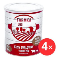 Sokol Falco FARMKA DOG se svalovinou 4 × 800 g