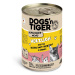 Dogs'n Tiger Gourmet Menu 12 × 400 g - výhodné balení - kuřecí se srdíčky