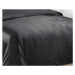 Přehoz na postel VELVET BLACK 200x220 cm Přehoz na postel VELVET BLACK 200x220 cm - 200x220 cm -