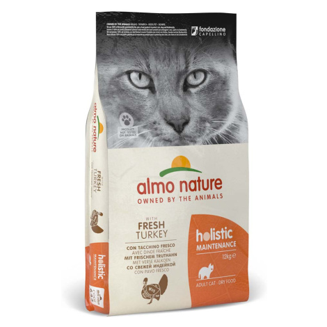 Almo Nature Holistic Cat s krocaním masem + rýží 12 kg