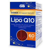 GS Koenzym Lipo Q10 60 mg 60+10 kapslí