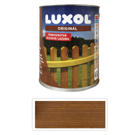LUXOL Originál - dekorativní tenkovrstvá lazura na dřevo 4.5 l Indický týk