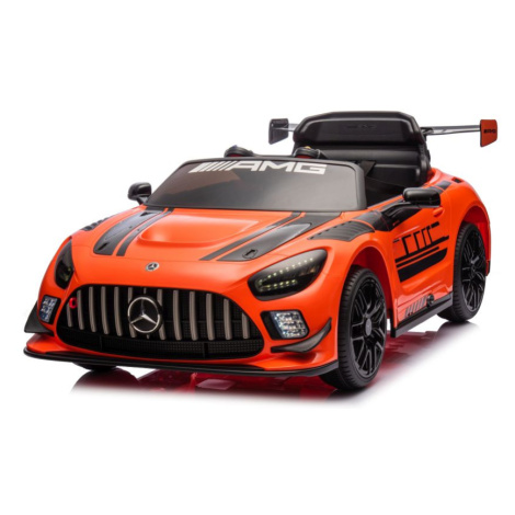 Mamido Elektrické autíčko Mercedes AMG GT3 oranžové