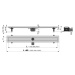 Alcadrain Podlahový žlab APZ13-DOUBLE9-750 APZ13-DOUBLE9-750