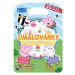 Omalovánky se samolepkami - Peppa pig