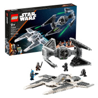 Lego® star wars™ 75348 mandalorianská stíhačka třídy fang proti tie interceptoru