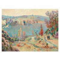 Obrazová reprodukce Valley of the Sédelle at Pont Charraud, Armand Guillaumin, 40 × 30 cm