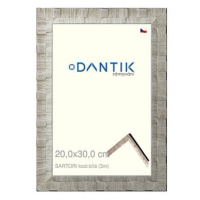 DANTIK rámeček 20 × 30, SARTORI kost.bílý sklo čiré