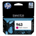 HP 963 originální inkoustová cartridge magenta (purpurová) Růžová