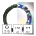 EMOS Vánoční LED řetěz Nanos zelený s časovačem 15 m barevné světlo