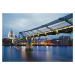 8-924 Fototapeta vliesová Komar Millenium Bridge, velikost 368 cm x 254 cm