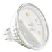 HEITRONIC LED žárovka MR16 GU5,3 12V 5W 400lm, 100st. teplá bílá 3000K 500705