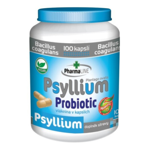 Psyllium Probiotic 100 kapslí PharmaLINE