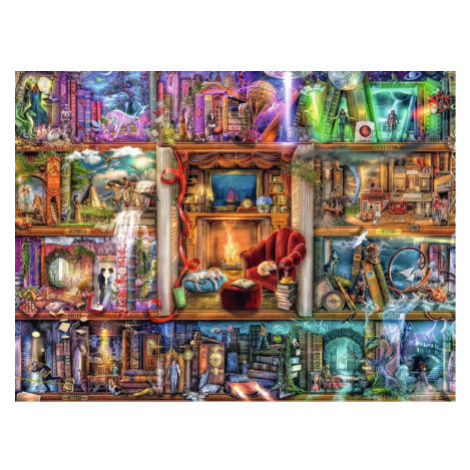 RAVENSBURGER Puzzle Velká knihovna 1500 dílků 146020