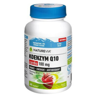 NatureVia Koenzym Q10 Cardio 100mg 60 kapslí